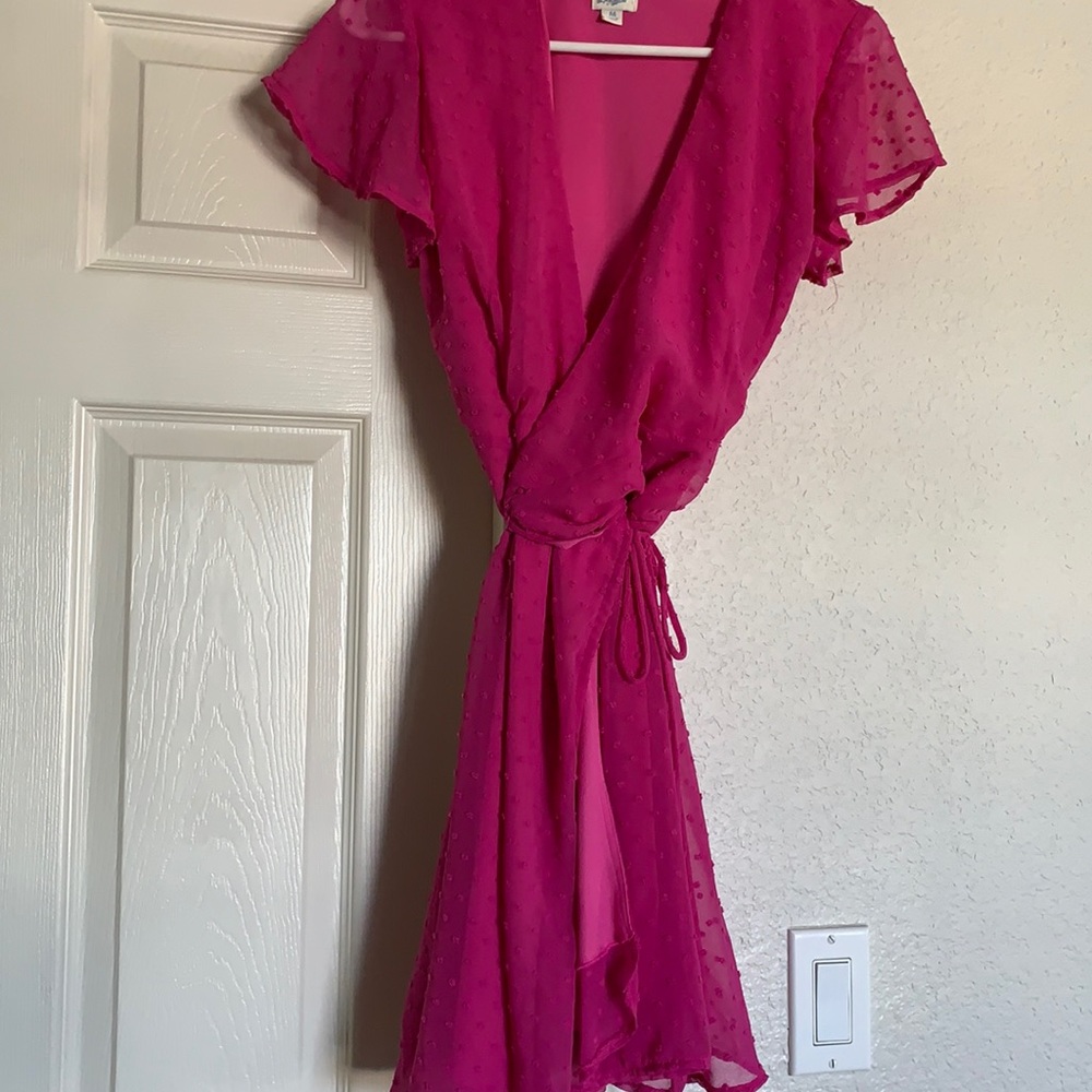 Wrap around dress